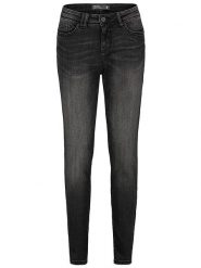 Sublevel Dżinsy - Skinny fit - w kolorze czarnym rozmiar: M. Czarne jeansy Sublevel, m, z aplikacjami. Za 100.99 zł.