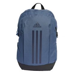 Plecak Power. Niebieskie plecaki Adidas, bez wzorów, z materiału. Za 179.00 zł.