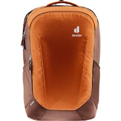 Plecak miejski Deuter Giga - chestnut/umbra. Brązowe plecaki Deuter, bez wzorów. Za 413.99 zł.