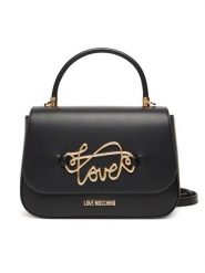 LOVE MOSCHINO Torebka JC4268PP0MKG0000 Czarny. Czarne torebki klasyczne Love Moschino, bez wzorów, ze skóry, bez dodatków. Za 1,069.00 zł.
