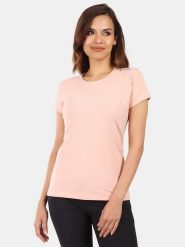 Kilpi Koszulka "Promo" w kolorze jasnoróżowym rozmiar: 44. Różowe bluzki Kilpi, bez wzorów, bez kołnierzyka, bez ramiączek. Za 60.99 zł.