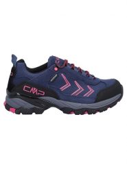 CMP Skórzane buty trekkingowe "Melnick" w kolorze granatowym rozmiar: 39. Niebieskie trekkingi CMP, z materiału, outdoorowe. Za 273.39 zł.