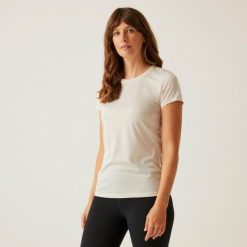 Koszulka sportowa damska Fingal Edition szybkoschnąca. Brązowe koszulki sportowe Regatta, bez wzorów, bez ramiączek, trekkingowe. Za 140.00 zł.