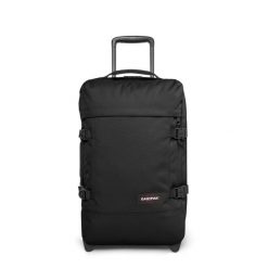 Torba Podróżna Strapverz S Czarny - EK96L-008. Czarne torby na ramię Eastpak, bez wzorów, z materiału, na ramię, bez dodatków. Za 723.10 zł.