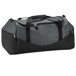 Torba Sportowa Teamwear Holdall (55 Litrów). Czarne torby na ramię QUADRA, bez wzorów, z materiału, sportowe, na ramię, duże, bez dodatków. Za 120.99 zł.