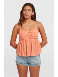 O'Neill Bluzka "Reeta" w kolorze pomarańczowym rozmiar: S. Pomarańczowe bluzki O'Neill, s, bez wzorów, z wiskozy, bez kołnierzyka, bez ramiączek. Za 96.37 zł.