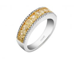 Pierścionek z białego złota z diamentami - 1,77 ct - próba 750. Białe pierścionki Apart, z diamentem, złote. Za 23,990.00 zł.