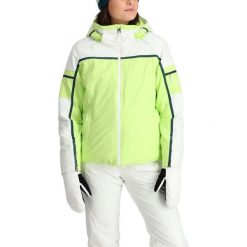 Kurtka narciarska damska Spyder Poise. Białe kurtki narciarskie Spyder, xl, bez wzorów, bez kaptura, narciarskie. Za 2,805.00 zł.