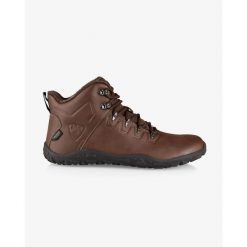 Buty outdoorowe Kilpi BARE HIGH WP-U do chodzenia boso. Brązowe trekkingi Kilpi, trekkingowe. Za 628.61 zł.