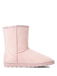 ISLAND BOOT Botki zimowe w kolorze jasnoróżowym rozmiar: 39. Różowe botki Island Boot, na zimę, bez wzorów, bez obcasa, bez zapięcia. Za 127.65 zł.