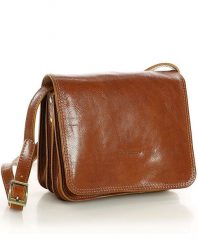 Torebka damska camel MARCO MAZZINI L178b. Brązowe torby na ramię bez wzorów, z bawełny, biznesowe, na ramię, duże, bez dodatków. Za 375.25 zł.