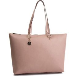 Torebka COCCINELLE - DS7 Alpha Saffiano E1 DS7 11 01 01 Pivoine P08. Czerwone shopper Coccinelle, bez wzorów, ze skóry, na ramię, bez dodatków. W wyprzedaży za 619.00 zł.