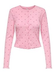 ONLY Kardigan w kolorze jasnoróżowym rozmiar: L. Różowe kardigany Only, l, bez wzorów. Za 69.99 zł.