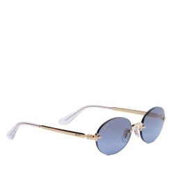 Okulary przeciwsłoneczne Ray-Ban. Niebieskie okulary przeciwsłoneczne Ray-Ban, bez wzorów. Za 949.99 zł.