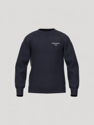 Bjorn_borg Bluza junior z recyklingowanego poliestru – NIGHT SKY. Niebieskie bluzy Björn Borg, bez wzorów, bez kaptura. Za 247.00 zł.