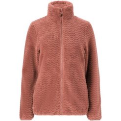 Bluza polarowa damska Whistler Matra. Brązowe bluzy sportowe Whistler, bez wzorów, z polaru, bez kaptura. Za 200.50 zł.