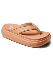 Reef Japonki "Cushion Bondi" w kolorze beżowym rozmiar: 38,5. Brązowe klapki Reef, bez wzorów, z otwartym noskiem, bez obcasa. Za 145.26 zł.