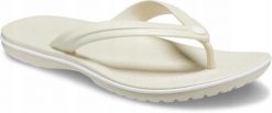 Japonki Dla Dorosłych Crocs Crocband Flip. Brązowe klapki Crocs, bez wzorów, z materiału, bez obcasa. Za 169.99 zł.