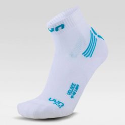 Skarpety do biegania RUN VELOCE LADY r.41-42. Białe skarpety Uyn, bez wzorów. Za 74.99 zł.