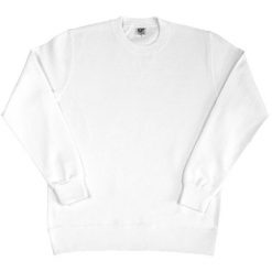 Damska Bluza Z Długim Rękawem I Okrągłym Dekoltem. Białe bluzy SG, xl, bez wzorów, bez kaptura. Za 91.99 zł.