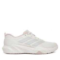 Buty na siłownię adidas. Szare obuwie sportowe Adidas, bez zapięcia, na fitness i siłownię. Za 299.99 zł.