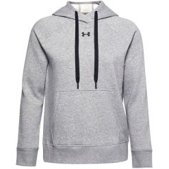 Bluza damska Under Armour Rival Fleece HB Hoodie. Szare bluzy Under Armour, m, bez wzorów, bez kaptura. Za 209.00 zł.