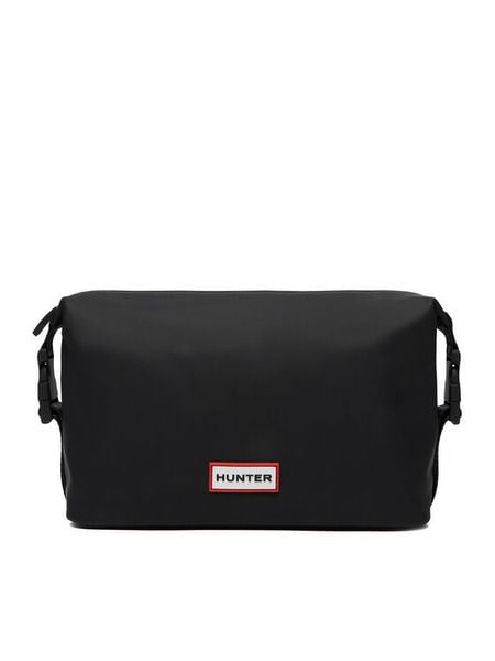 Hunter Kosmetyczka CWBEO-HTR-U1-005-SS26 Czarny. Czarne kufry i kosmetyczki Hunter, bez wzorów, z syntetyku, bez dodatków. Za 79.99 zł.