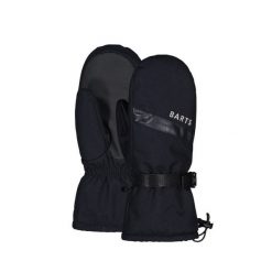 Rękawice narciarskie Barts Freesstyle. Czarne rękawiczki Barts, bez wzorów, z materiału. Za 257.00 zł.