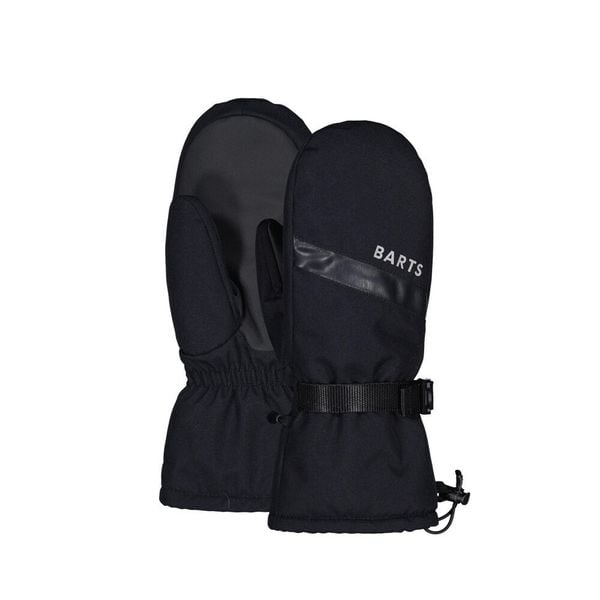 Rękawice narciarskie Barts Freesstyle. Czarne rękawiczki Barts, bez wzorów, z materiału. Za 257.00 zł.