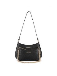 Nine West Torebka LX10045 Czarny. Czarne torebki klasyczne Nine West, bez wzorów, z tworzywa sztucznego, bez dodatków. Za 249.99 zł.