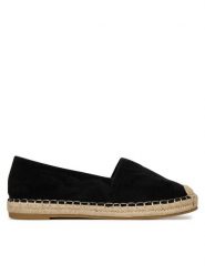 JENNY Espadryle WSS990-249 Czarny. Czarne espadryle Jenny, bez wzorów, z materiału, bez obcasa, bez zapięcia. Za 99.99 zł.