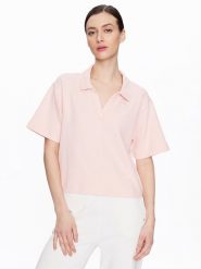 Puma Polo Herpol 673108 Różowy Relaxed Fit. Czerwone koszulki polo Puma, m, bez wzorów, z bawełny, bez kołnierzyka, bez ramiączek. Za 179.99 zł.