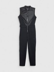 4F Kombinezon narciarski w kolorze czarnym rozmiar: M. Czarne spodnie sportowe 4f, m, bez wzorów, z polaru, narciarskie. Za 532.06 zł.