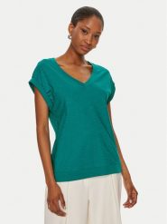 United Colors Of Benetton Bluzka 3BVXD401B Zielony Regular Fit. Zielone bluzki United Colors of Benetton, xl, bez wzorów, z bawełny, bez kołnierzyka, bez ramiączek. Za 199.99 zł.