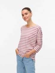 Vero Moda Koszulka w kolorze jasnoróżowym rozmiar: XL. Różowe bluzki Vero Moda, s, bez wzorów, z materiału, bez kołnierzyka, bez ramiączek. Za 79.59 zł.