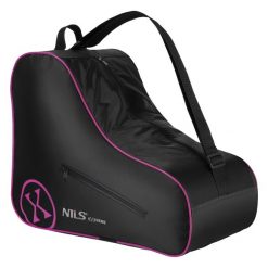 Torba na rolki TS105 Nils Extreme. Czarne torby na ramię NILS EXTREME, bez wzorów, sportowe, na ramię, bez dodatków. Za 39.90 zł.