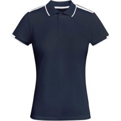 Damska Sportowa Koszulka Polo Tamil Z Krótkim Rękawem. Białe koszulki polo ROLY, bez wzorów, bez ramiączek. Za 64.99 zł.