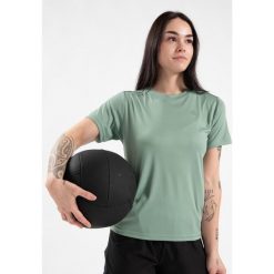 Mokena Koszulka - Zielony. Zielone bluzki GORILLA WEAR, bez wzorów, sportowe, bez kołnierzyka, bez ramiączek. Za 189.00 zł.