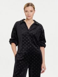 KARL LAGERFELD Koszulka piżamowa A4W44007 Czarny Regular Fit. Czarne koszule nocne KARL LAGERFELD, xl, bez wzorów, z syntetyku, bez ramiączek. Za 779.99 zł.