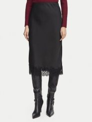 Morgan Spódnica midi 261-JULIE Czarny Regular Fit. Czarne spódnice Morgan, bez wzorów, midi. Za 299.99 zł.