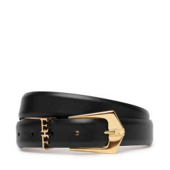 Pasek Damski Elisabetta Franchi. Czarne paski Elisabetta Franchi, bez wzorów. Za 859.99 zł.