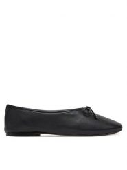 Aldo Baleriny Joselie 13931956 Czarny. Czarne baleriny Aldo, bez wzorów, ze skóry, bez obcasa. Za 219.99 zł.