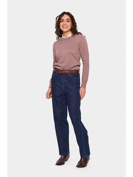 SAINT TROPEZ Sweter w kolorze jasnoróżowym rozmiar: XXL. Różowe swetry Saint Tropez, xxl, bez wzorów, bez ramiączek. Za 61.45 zł.