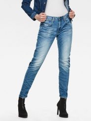 G-Star Dżinsy - Boyfriend fit - w kolorze niebieskim rozmiar: W32/L32. Niebieskie jeansy G-Star, l, z aplikacjami. Za 193.24 zł.