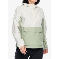 Anorak damski Carhartt Loose Lightweight Anorak. Zielone kurtki sportowe Carhartt, bez wzorów, z softshellu, bez kaptura, trekkingowe. Za 429.99 zł.