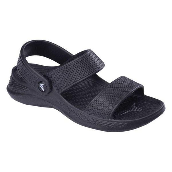 Sandały Damskie Sand. Czerwone sandały MARTES ESSENTIALS, bez wzorów, z materiału, z otwartym noskiem, bez obcasa, na obcasie, bez zapięcia. Za 48.37 zł.