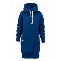 Bluza sportowa z kapturem damska DEEP TRIP Luzak. Niebieskie bluzy DEEP TRIP, l, bez wzorów, z kapturem. Za 369.00 zł.
