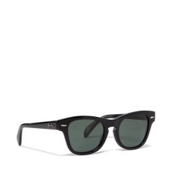 Okulary przeciwsłoneczne Ray-Ban. Czarne okulary przeciwsłoneczne Ray-Ban, bez wzorów. Za 239.99 zł.