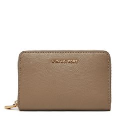 Mały Portfel Damski MICHAEL Michael Kors. Brązowe portfele MICHAEL Michael Kors, bez wzorów. Za 429.99 zł.