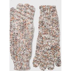 Pepe Jeans - Rękawiczki. Czerwone rękawiczki Pepe Jeans, bez wzorów, z dzianiny. W wyprzedaży za 89.90 zł.